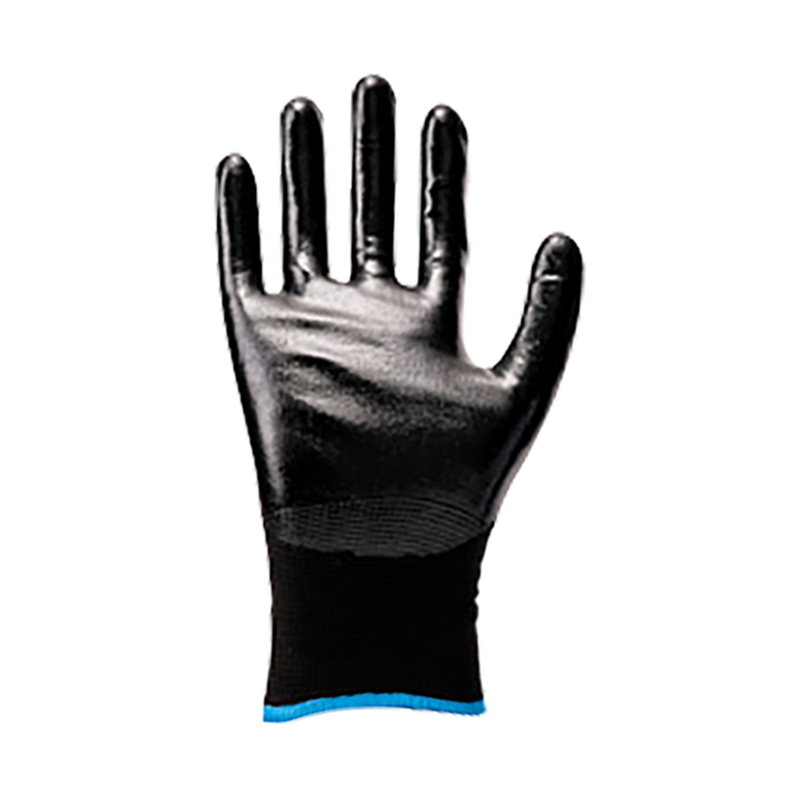 13G polyester schaal + 10 acryl geborsteld met 3/4 nitrilcoating