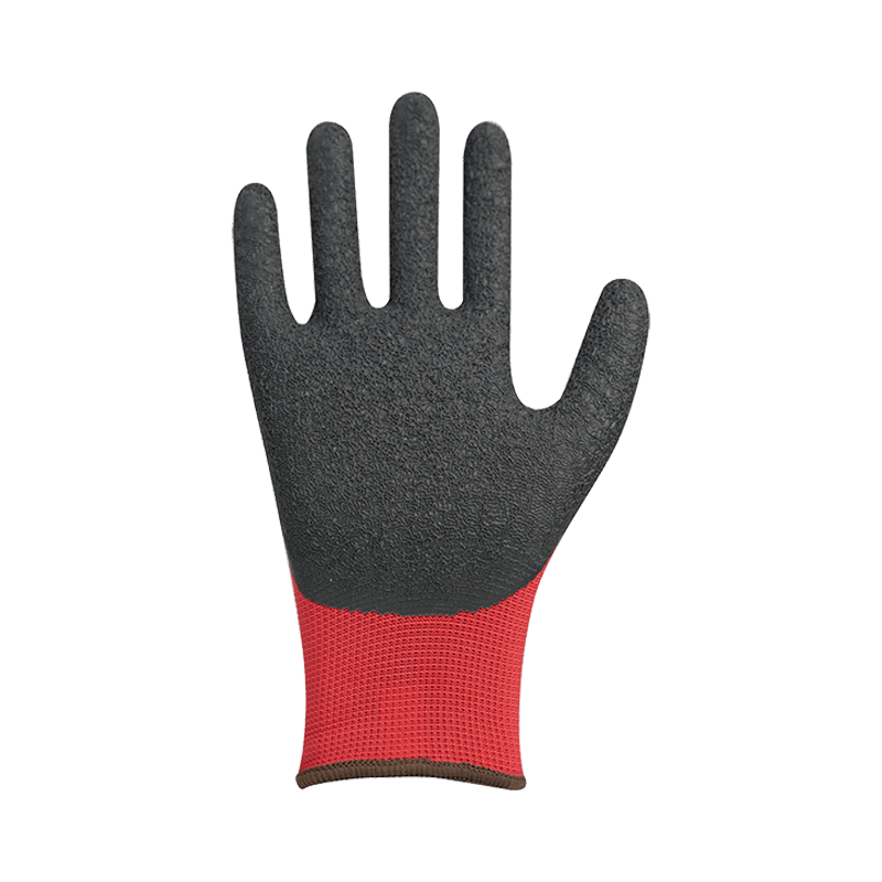 13G polyester schaal + 10 acrylborstel met 3/4 latexcoating 13G polyester schaal + 10 acrylborstel met 3/4 latexcoating