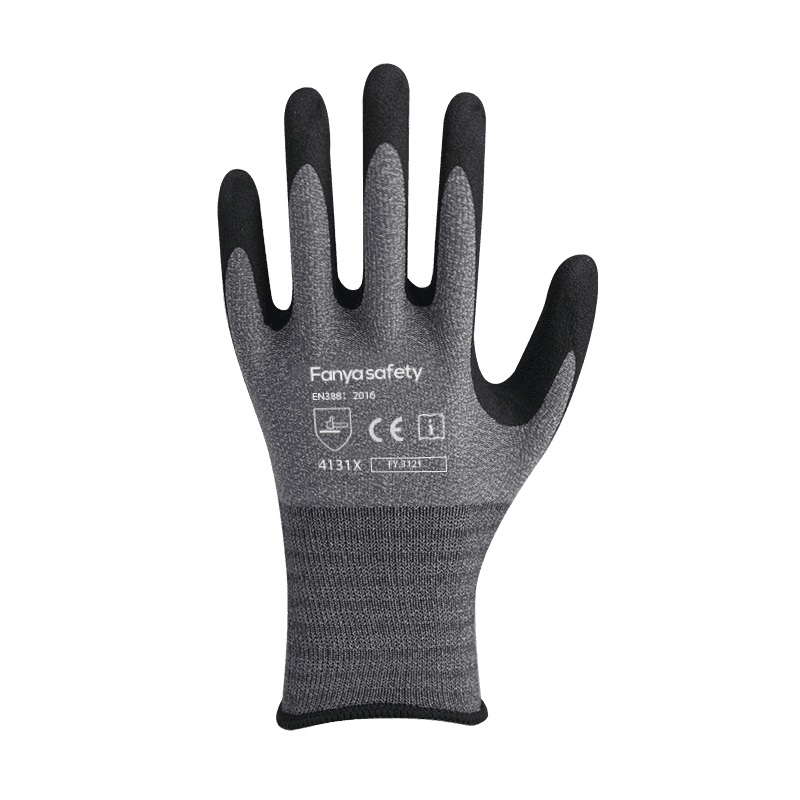 15G nylon/spandex voering met zandnitrilcoating