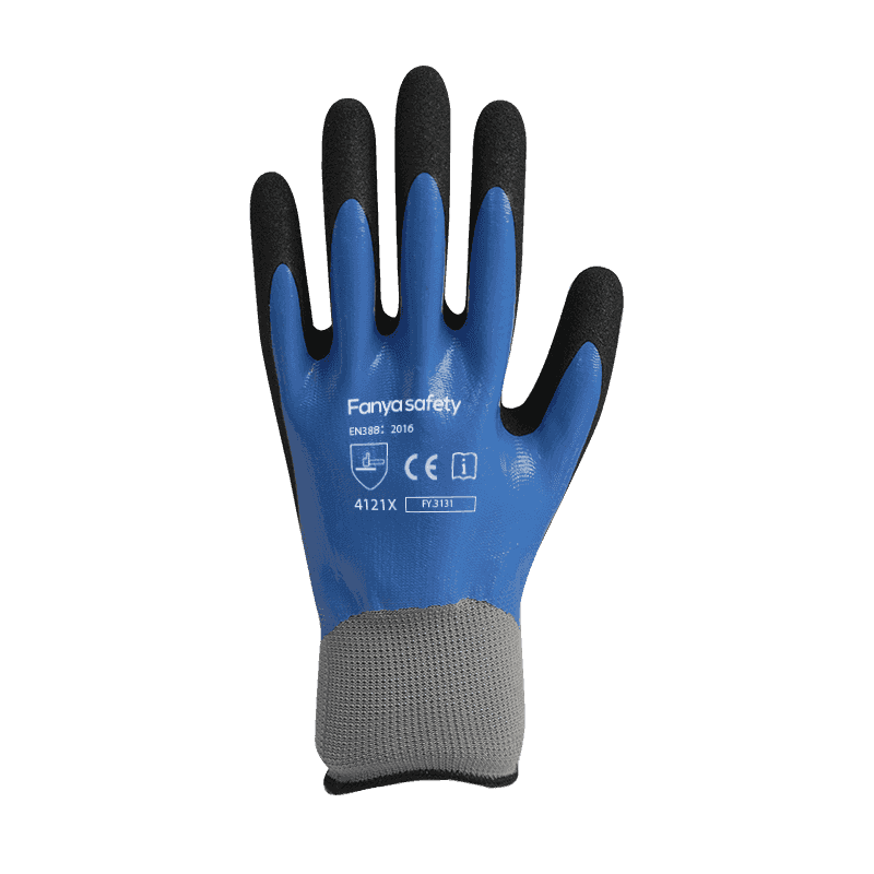 13G polyester voering met dubbele coating van zandnitril