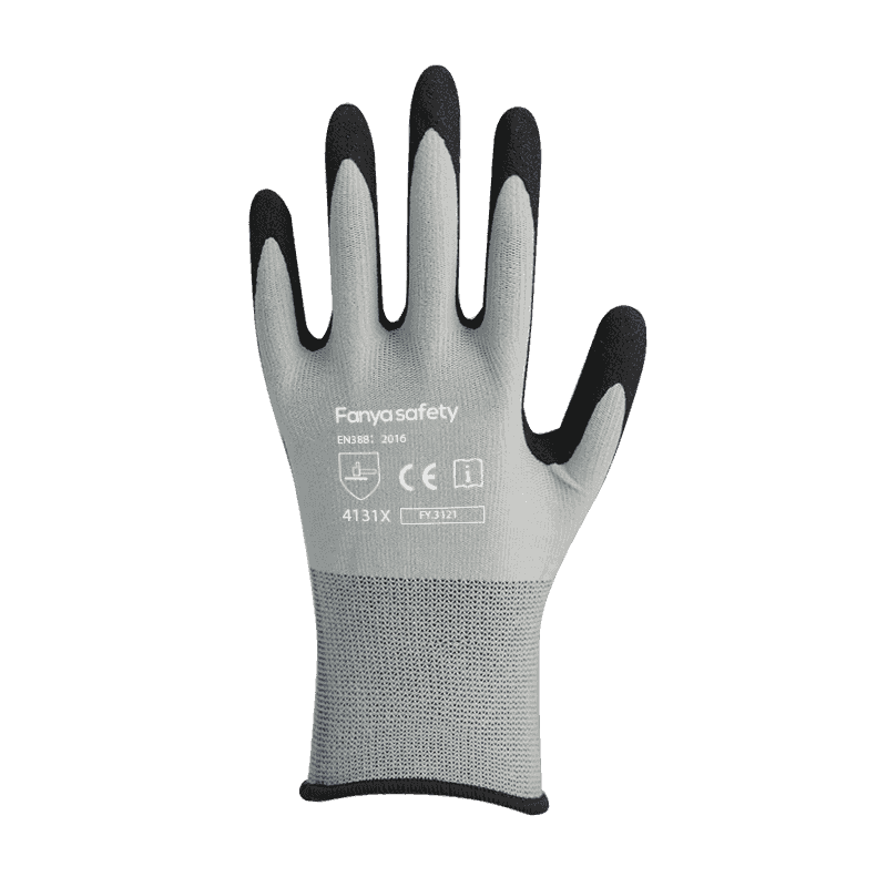 15G nylon/spandex voering met zandnitrilcoating