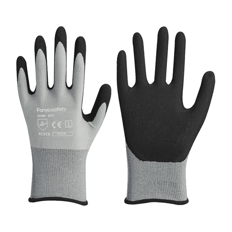 15G nylon/spandex voering met zandnitrilcoating