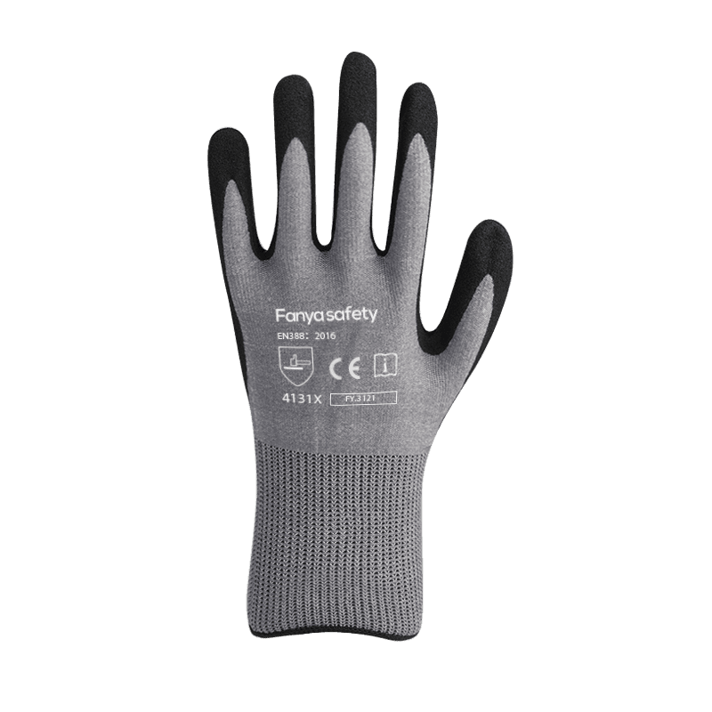 15G nylon/spandex voering met zandnitrilcoating