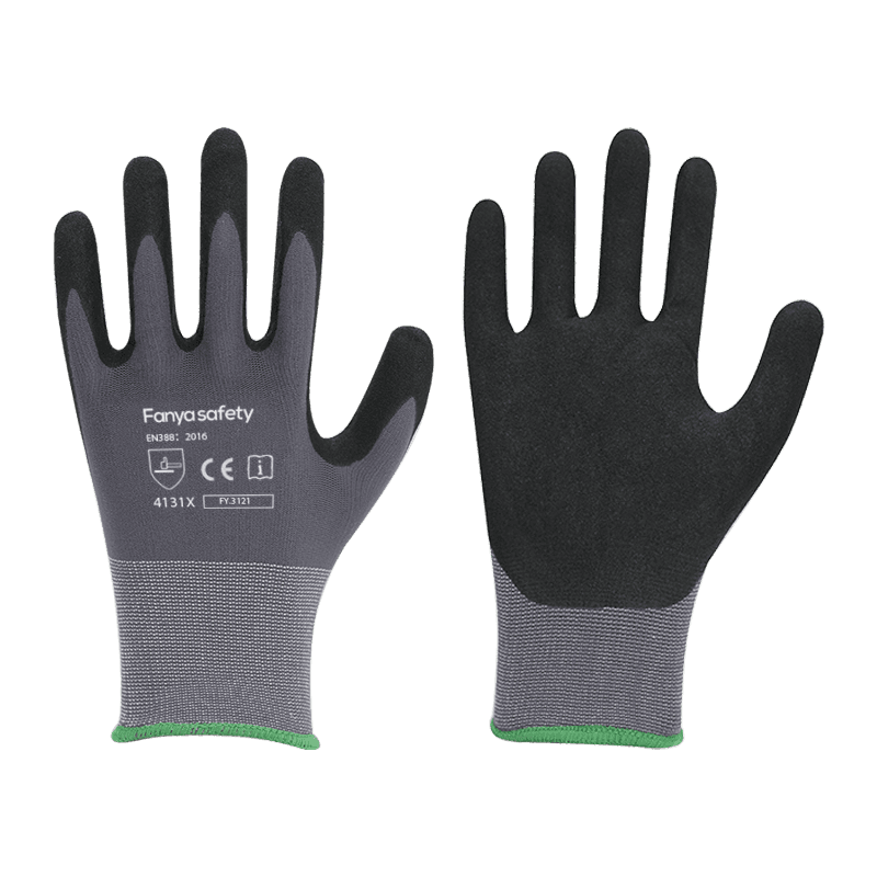15G nylon/spandex voering met zandnitrilcoating