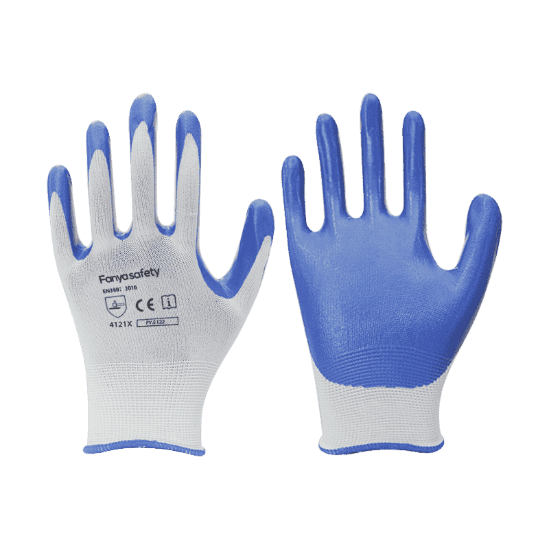 13G nylon voering met nitrilcoating